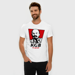 Мужская футболка хлопок Slim KGB - So Good - фото 2