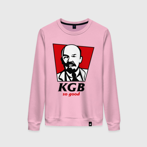 Женский свитшот хлопок KGB - So Good, цвет светло-розовый