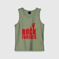 Детская майка хлопок Rock Forever Рок Навсегда