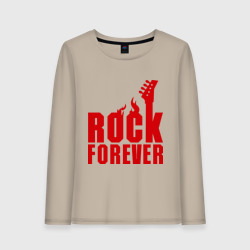 Женский лонгслив хлопок Rock Forever Рок Навсегда