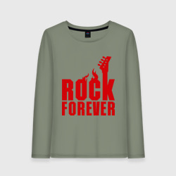 Женский лонгслив хлопок Rock Forever Рок Навсегда