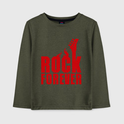 Детский лонгслив хлопок Rock Forever Рок Навсегда