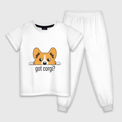 Детская пижама хлопок Got Corgi