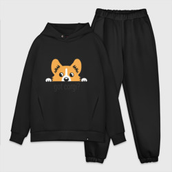 Мужской костюм oversize хлопок Got Corgi