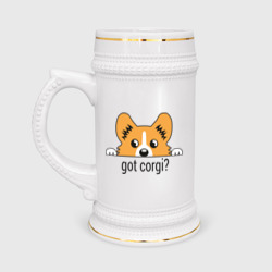 Кружка пивная Got Corgi