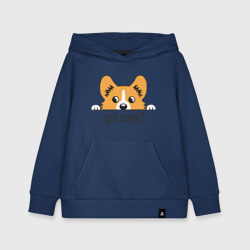 Детская толстовка хлопок Got Corgi