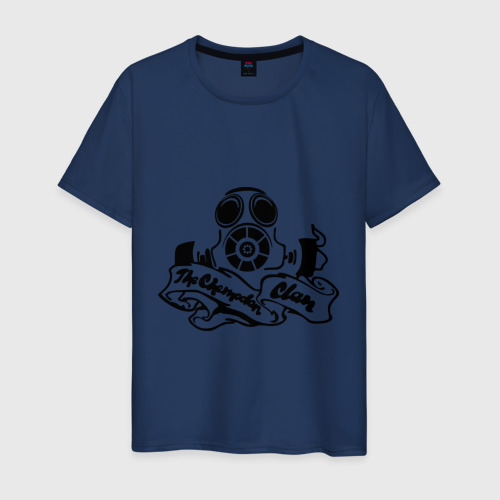 Мужская футболка хлопок The chemodan, цвет темно-синий