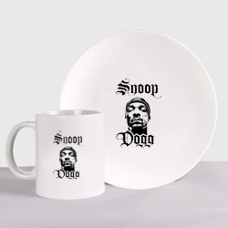 Набор: тарелка + кружка Snoop Dogg
