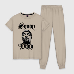 Женская пижама хлопок Snoop Dogg