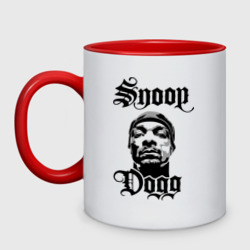 Кружка двухцветная Snoop Dogg