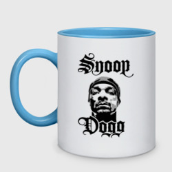 Кружка двухцветная Snoop Dogg