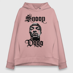 Женское худи Oversize хлопок Snoop Dogg