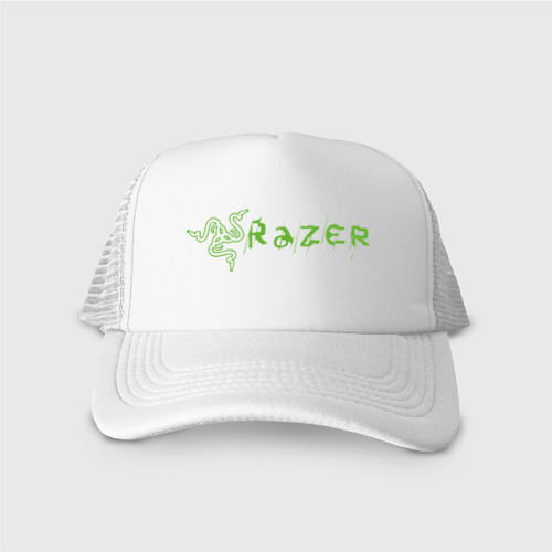 Кепка тракер с сеткой Razer, цвет белый