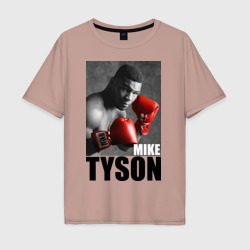 Мужская футболка хлопок Oversize Mike Tyson