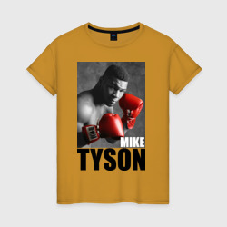 Женская футболка хлопок Mike Tyson