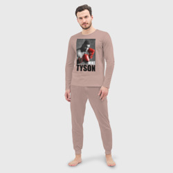 Мужская пижама с лонгсливом хлопок Mike Tyson - фото 2