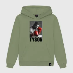 Женская толстовка хлопок Mike Tyson