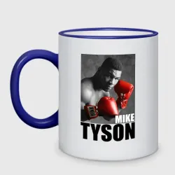 Кружка двухцветная Mike Tyson