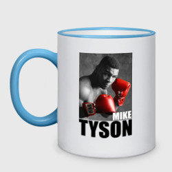 Кружка двухцветная Mike Tyson