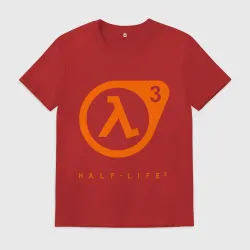 Мужская футболка хлопок Half - life 3