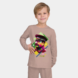 Детская пижама с лонгсливом хлопок Сталин - фото 2