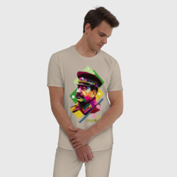 Мужская пижама хлопок Сталин - фото 2