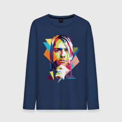 Мужской лонгслив хлопок Kurt Cobain