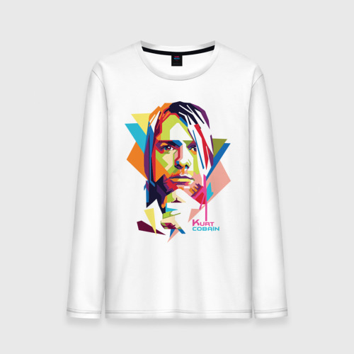 Мужской лонгслив хлопок Kurt Cobain