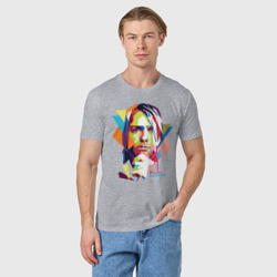 Мужская футболка хлопок Kurt Cobain - фото 2
