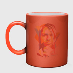 Кружка хамелеон Kurt Cobain - фото 2