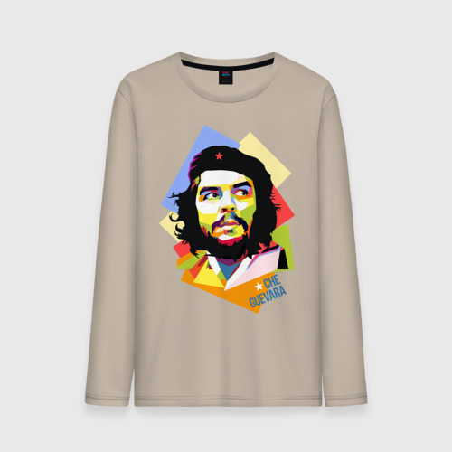 Мужской лонгслив хлопок Che Guevara, цвет миндальный