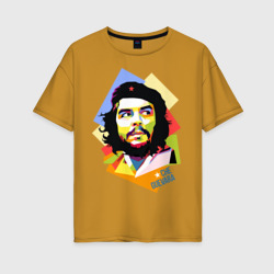 Женская футболка хлопок Oversize Che Guevara
