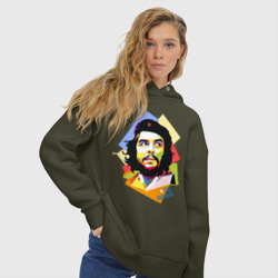 Женское худи Oversize хлопок Che Guevara - фото 2