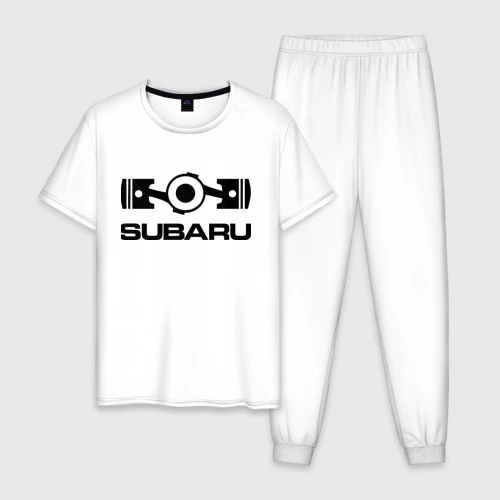 Мужская пижама хлопок Subaru