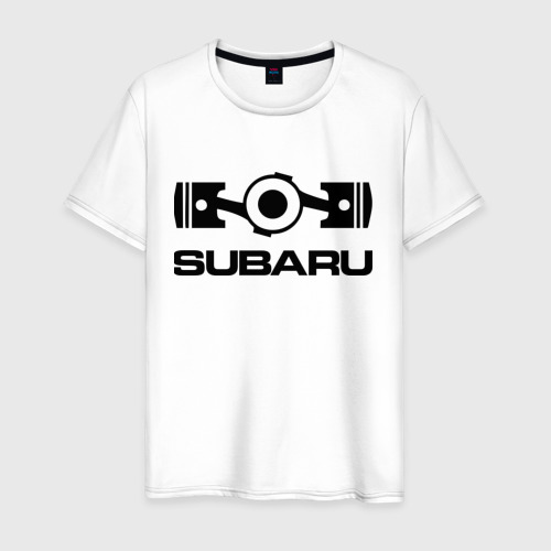 Мужская футболка хлопок Subaru Фото 01 Мужская футболка хлопок Subaru Фото 01