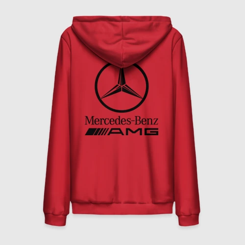 Мужская толстовка на молнии хлопок AMG