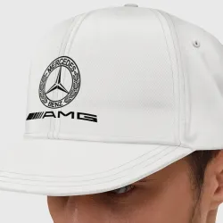 Кепка снепбек с прямым козырьком AMG