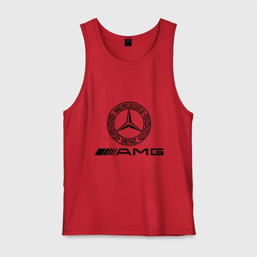 Мужская майка хлопок AMG