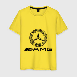 Мужская футболка хлопок AMG