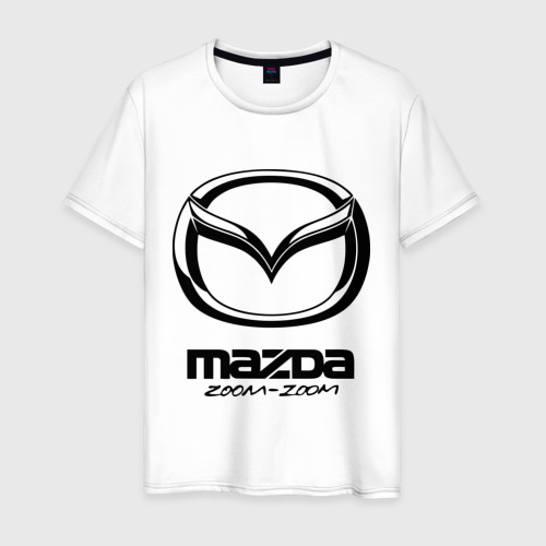 Мужская футболка хлопок Mazda Zoom-Zoom