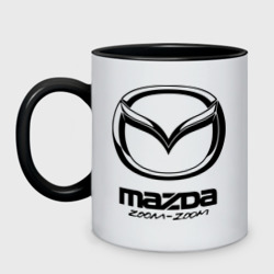 Кружка двухцветная Mazda Zoom-Zoom