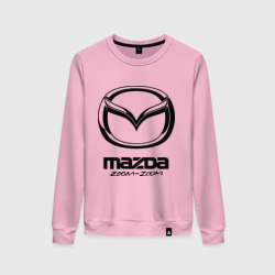 Женский свитшот хлопок Mazda Zoom-Zoom