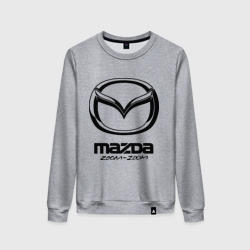 Женский свитшот хлопок Mazda Zoom-Zoom