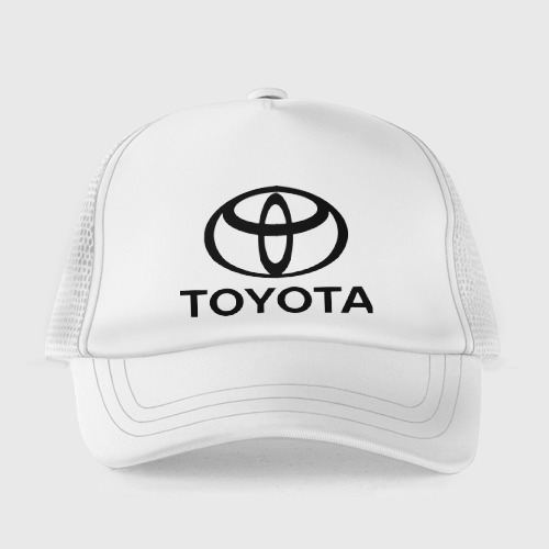 Детская кепка тракер Toyota Logo, цвет белый - фото 2