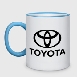 Кружка двухцветная Toyota Logo