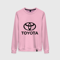 Женский свитшот хлопок Toyota Logo