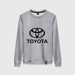 Женский свитшот хлопок Toyota Logo