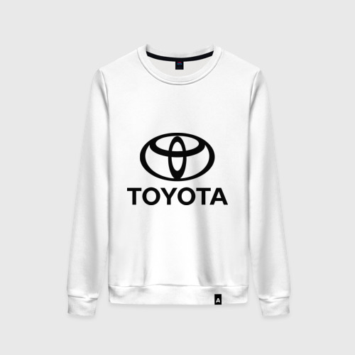 Женский свитшот хлопок Toyota Logo