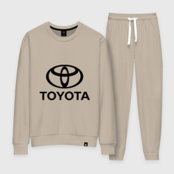 Женский костюм хлопок Toyota Logo