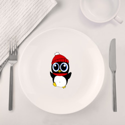 Набор: тарелка + кружка Пингвин - фото 2
